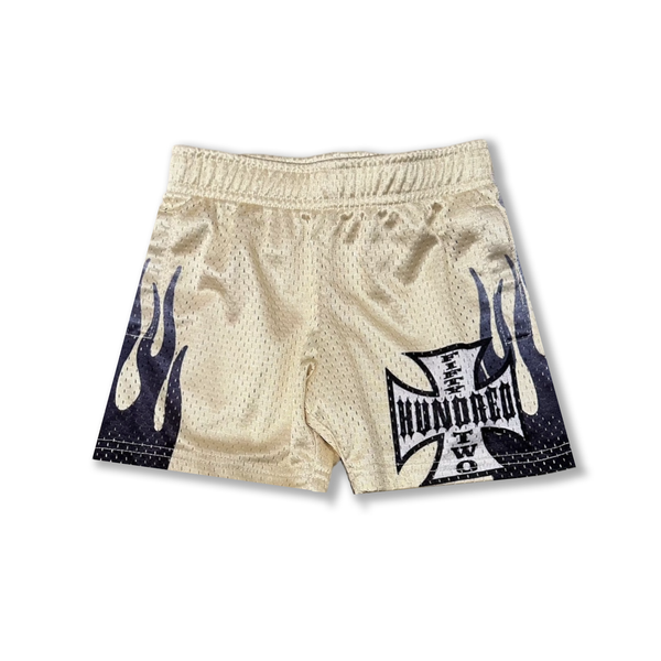 Kid Cross Flame Shorts